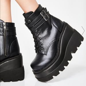 Demonia Technopagan Boots